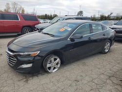 Chevrolet salvage cars for sale: 2024 Chevrolet Malibu LT