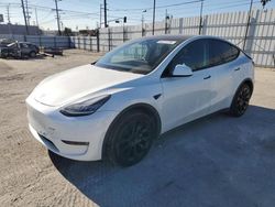 Salvage cars for sale at Sun Valley, CA auction: 2022 Tesla Model Y