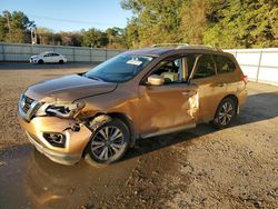 Salvage cars for sale at Shreveport, LA auction: 2017 Nissan Pathfinder S