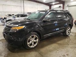 Salvage cars for sale from Copart Avon, MN: 2013 Ford Explorer Limited