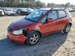 Salvage cars for sale at Mendon, MA auction: 2009 Suzuki SX4 Touring