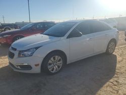 Salvage cars for sale from Copart Andrews, TX: 2016 Chevrolet Cruze Limited LS