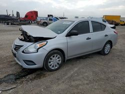 Salvage cars for sale at Houston, TX auction: 2015 Nissan Versa S