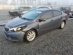 Salvage cars for sale at Spartanburg, SC auction: 2016 KIA Forte LX