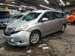 Toyota salvage cars for sale: 2011 Toyota Sienna XLE