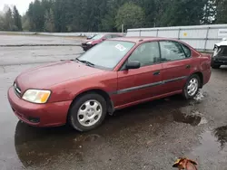 Salvage cars for sale at Arlington, WA auction: 2002 Subaru Legacy L