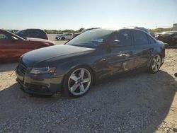 Salvage cars for sale at San Antonio, TX auction: 2009 Audi A4 2.0T Quattro