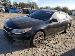 Salvage cars for sale at Riverview, FL auction: 2016 KIA Optima LX