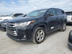 Toyota salvage cars for sale: 2017 Toyota Highlander Limited