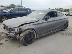 Salvage cars for sale at Orlando, FL auction: 2021 Mercedes-Benz C 43 AMG