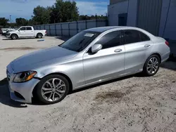 Salvage cars for sale at Apopka, FL auction: 2015 Mercedes-Benz C300