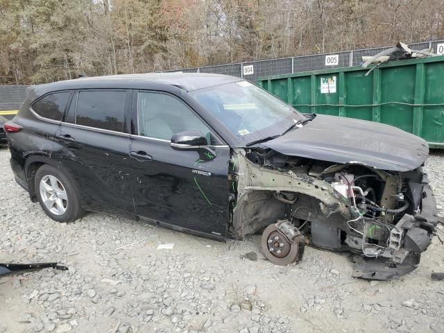 2021 Toyota Highlander Hybrid LE