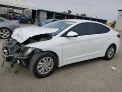 Salvage cars for sale at Fresno, CA auction: 2017 Hyundai Elantra SE