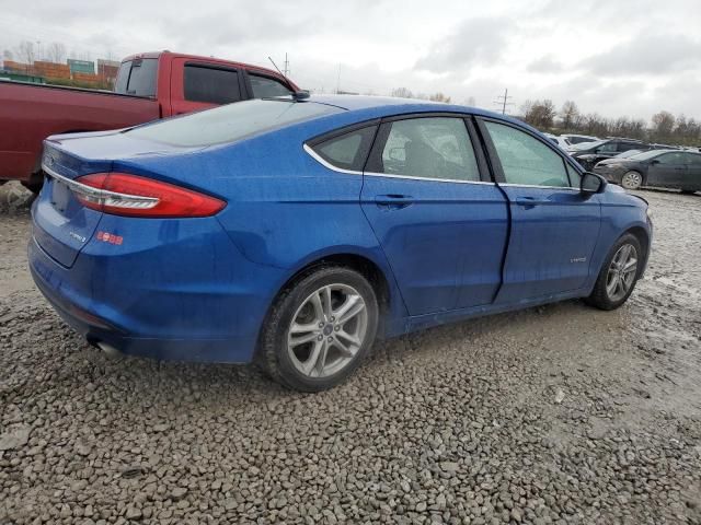 2018 Ford Fusion S Hybrid