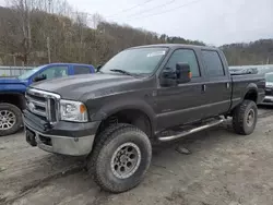 Salvage trucks for sale at Hurricane, WV auction: 2005 Ford F250 Super Duty