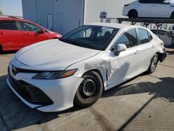 Salvage cars for sale at Sacramento, CA auction: 2018 Toyota Camry L