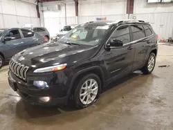 Jeep Vehiculos salvage en venta: 2017 Jeep Cherokee Latitude