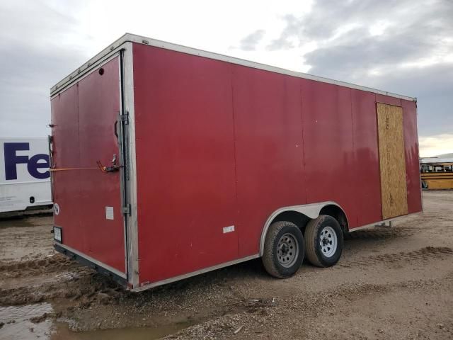 2022 Ruld 2022 Quality Cargo 20'ENCLOSED RED