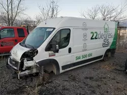 Salvage cars for sale at Montreal Est, QC auction: 2019 Dodge RAM Promaster 2500 2500 High