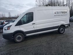 Salvage trucks for sale at Arlington, WA auction: 2018 Ford Transit T-250