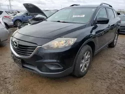 Salvage cars for sale at Elgin, IL auction: 2014 Mazda CX-9 Touring