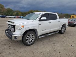 Toyota salvage cars for sale: 2017 Toyota Tundra Crewmax Limited