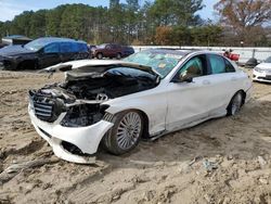 Salvage cars for sale at Seaford, DE auction: 2017 Mercedes-Benz C 300 4matic