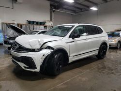 Salvage cars for sale at Elgin, IL auction: 2024 Volkswagen Tiguan SE R-LINE Black