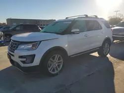 Ford salvage cars for sale: 2017 Ford Explorer Limited