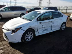 Salvage cars for sale at Elgin, IL auction: 2021 Toyota Corolla LE