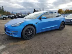 Tesla Vehiculos salvage en venta: 2018 Tesla Model 3