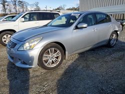 Infiniti salvage cars for sale: 2012 Infiniti G25 Base