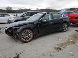 Salvage cars for sale at auction: 2024 Infiniti Q50 Luxe