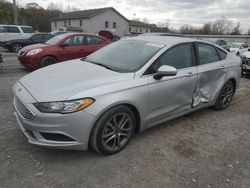 Ford salvage cars for sale: 2017 Ford Fusion SE Hybrid