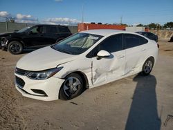 Chevrolet Cruze salvage cars for sale: 2018 Chevrolet Cruze LS