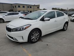 Salvage cars for sale from Copart Wilmer, TX: 2017 KIA Forte LX