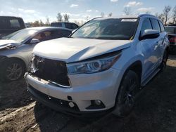 Toyota Vehiculos salvage en venta: 2016 Toyota Highlander XLE