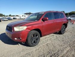 Toyota Highlander Vehiculos salvage en venta: 2008 Toyota Highlander Sport