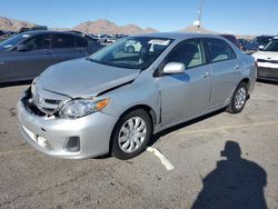 Salvage cars for sale at auction: 2011 Toyota Corolla Base