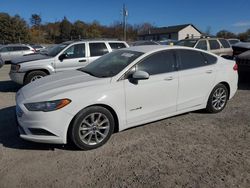 Ford Vehiculos salvage en venta: 2017 Ford Fusion S Hybrid