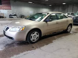 Pontiac Vehiculos salvage en venta: 2007 Pontiac G6 Value Leader