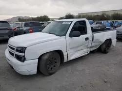 Chevrolet salvage cars for sale: 2007 Chevrolet Silverado C1500 Classic