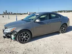 Salvage cars for sale at New Braunfels, TX auction: 2017 Buick Regal Sport Touring