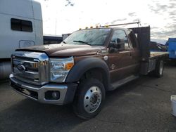 Salvage trucks for sale at Pasco, WA auction: 2012 Ford F550 Super Duty