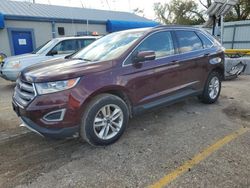 Salvage cars for sale at Wichita, KS auction: 2017 Ford Edge SEL