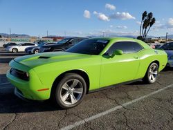 Salvage cars for sale at Van Nuys, CA auction: 2019 Dodge Challenger SXT