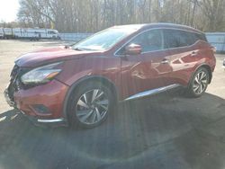 Nissan salvage cars for sale: 2015 Nissan Murano S