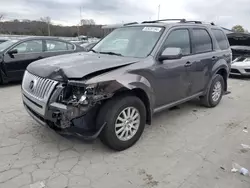 Salvage cars for sale at Lebanon, TN auction: 2010 Mercury Mariner Premier