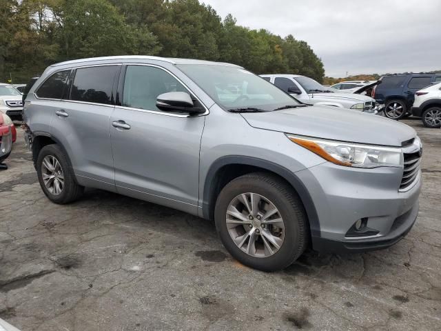 2015 Toyota Highlander XLE