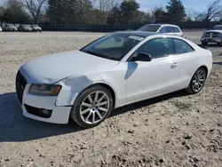 Salvage cars for sale from Copart Madisonville, TN: 2011 Audi A5 Premium Plus